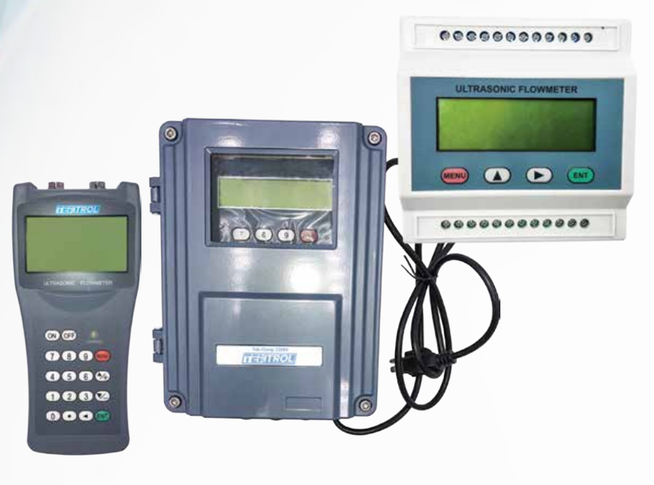 Débitmètre ultrasonique portatif Tek-Trol 1200A-100H